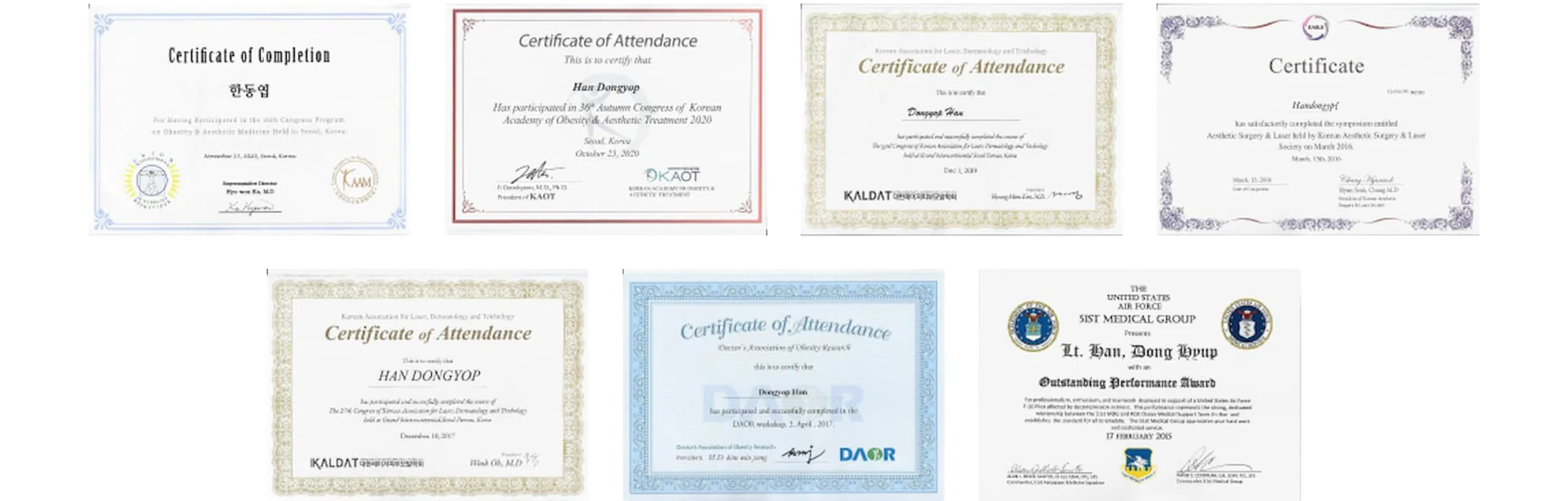 Dr. Jee Woo Han, MD Academic Activities and Educational Background