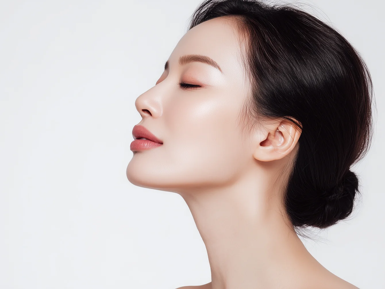 Double Chin Removal Effect Visual Image