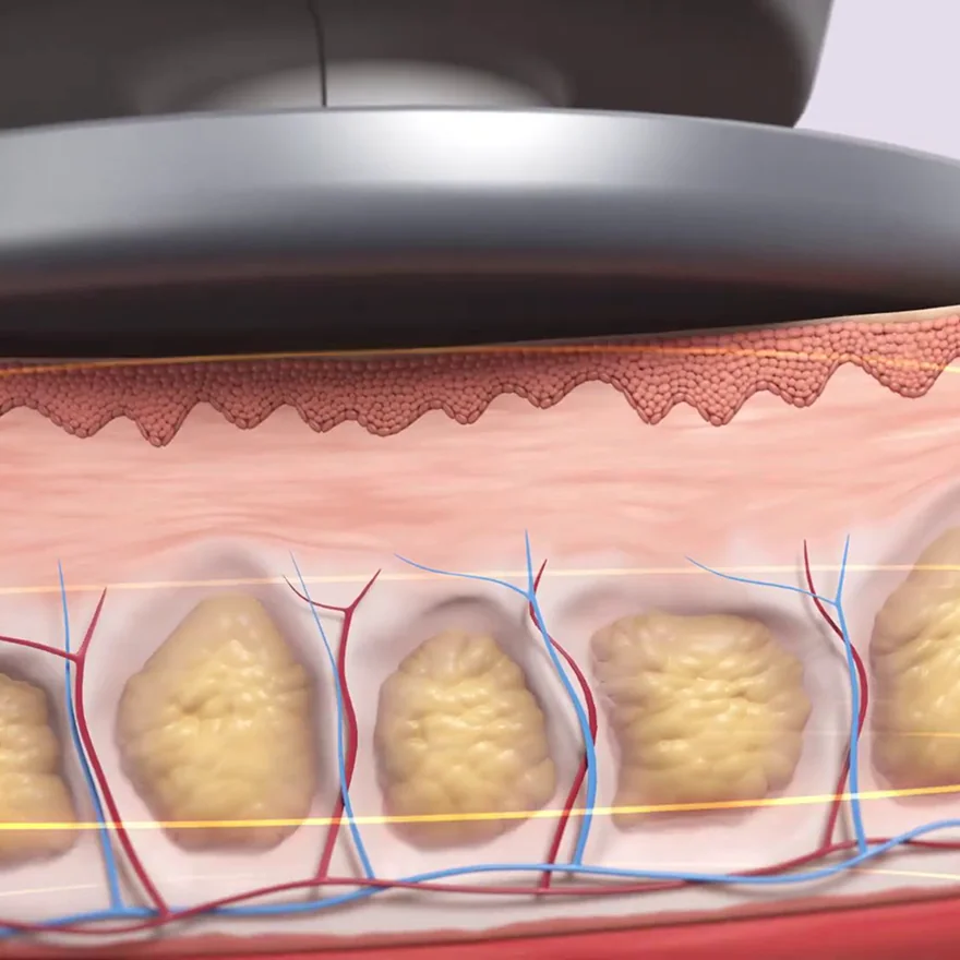 TuneLiner selective lipolysis for a safer facelift